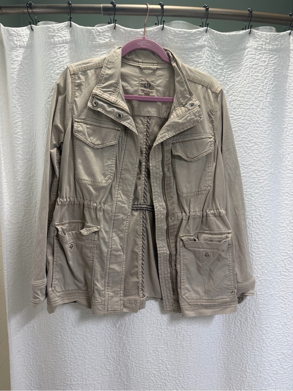 GAP Stone Utility Field Jacket with Front Pockets